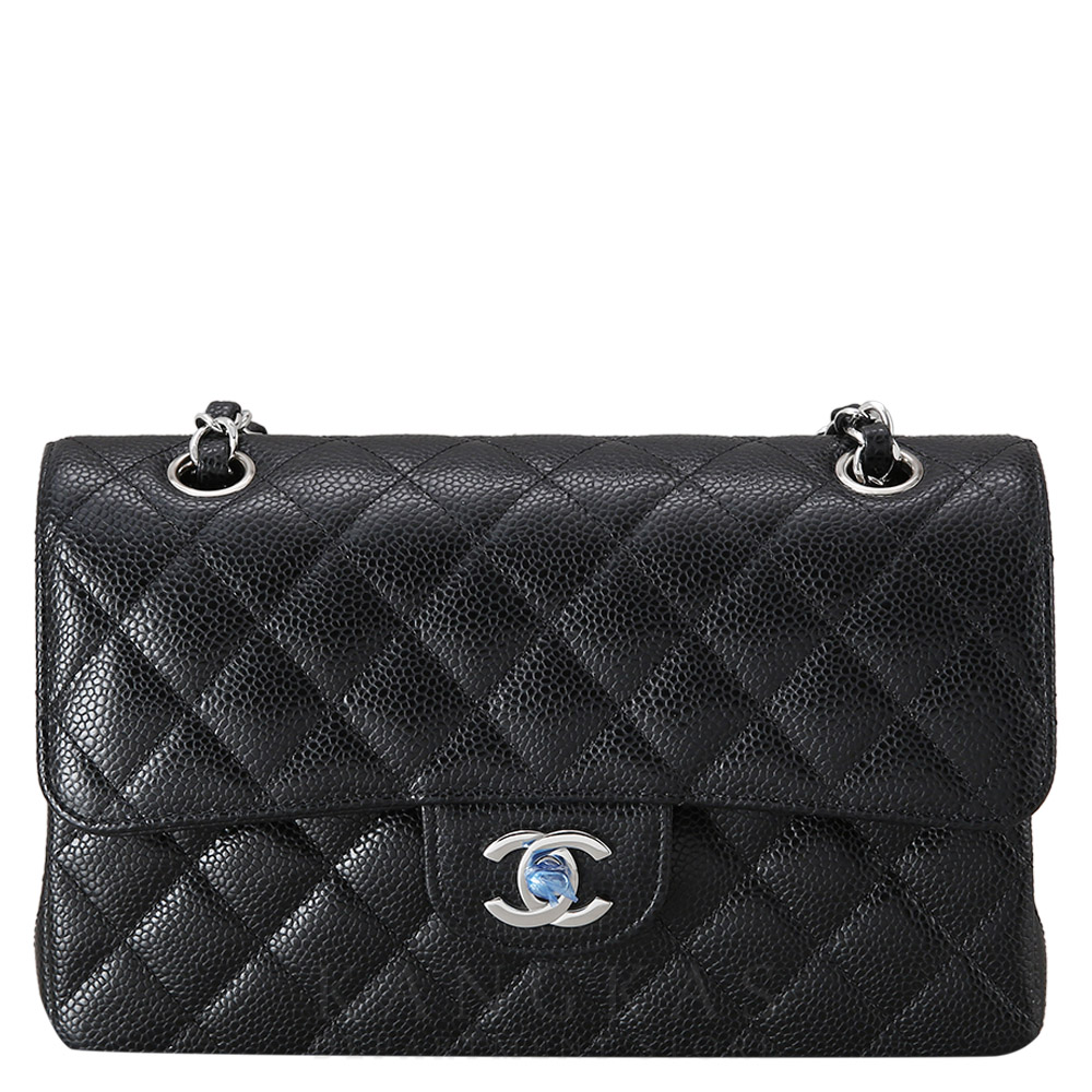 CHANEL(NEW)샤넬 캐비어 클래식 스몰 플랩백 블랙 (새상품) NEW PRODUCT