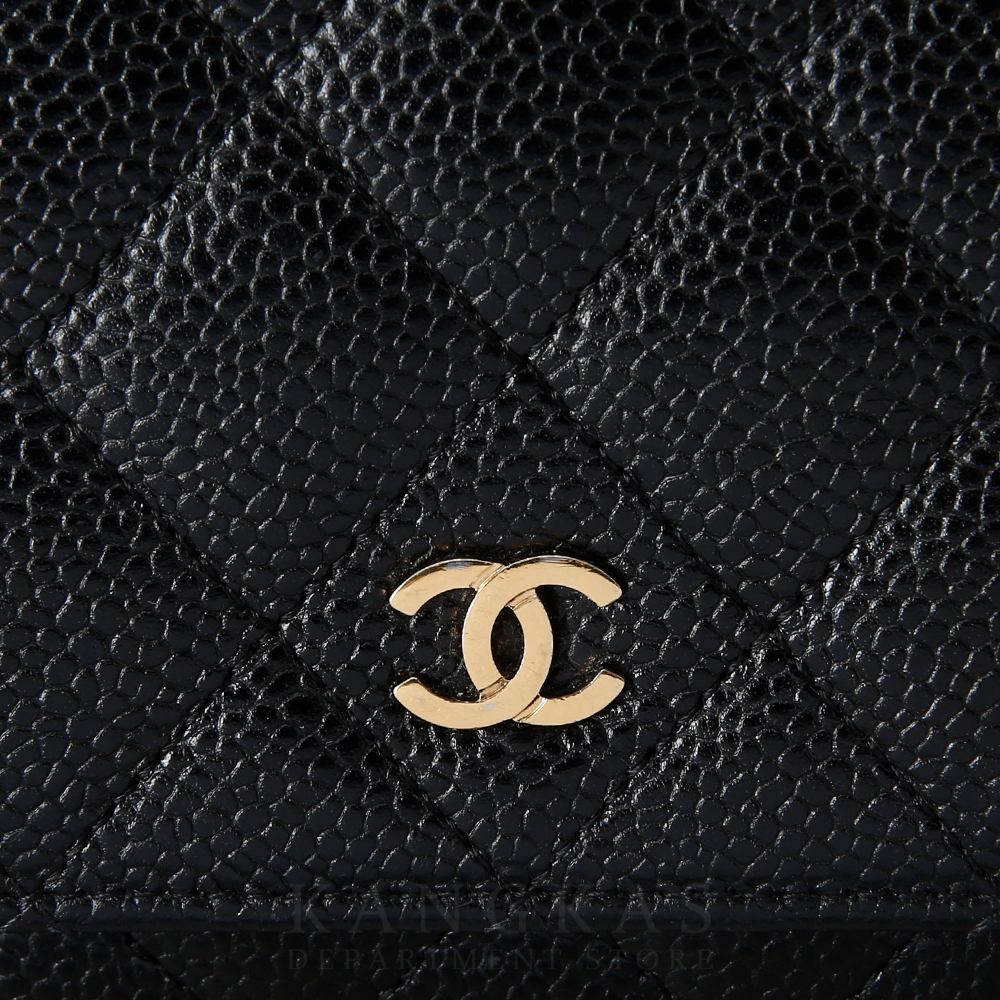 CHANEL(USED)샤넬 클래식 캐비어 WOC