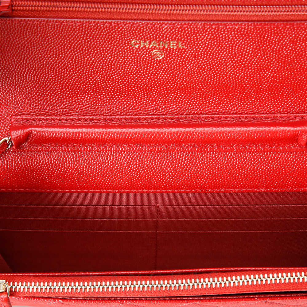 CHANEL(USED)샤넬 캐비어 플랩 WOC