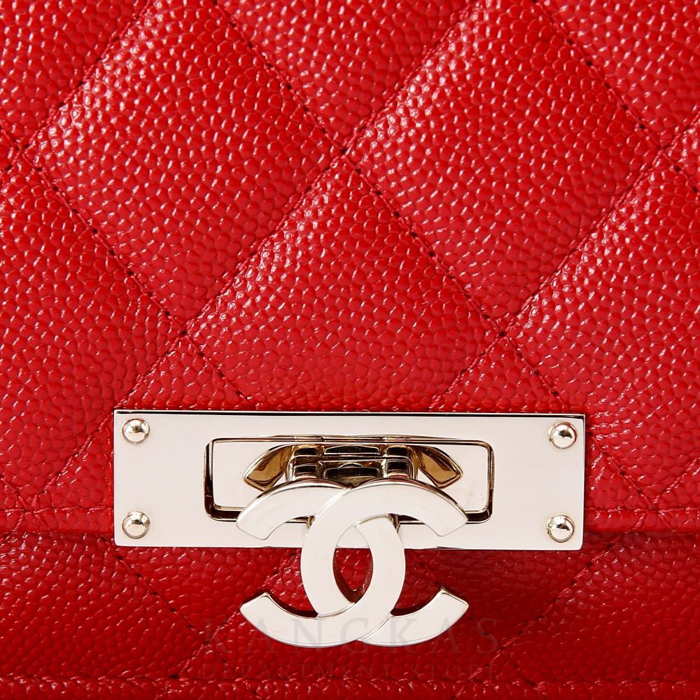 CHANEL(USED)샤넬 캐비어 플랩 WOC