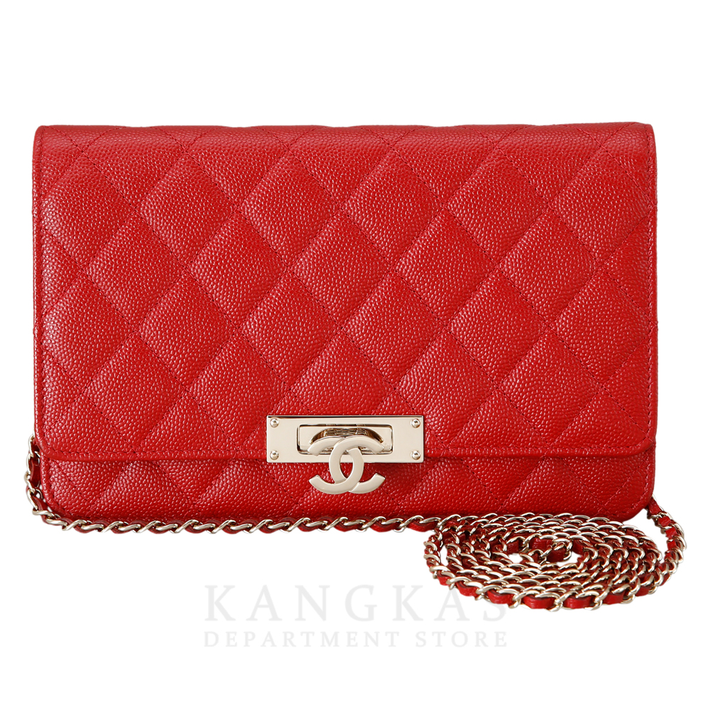 CHANEL(USED)샤넬 캐비어 플랩 WOC