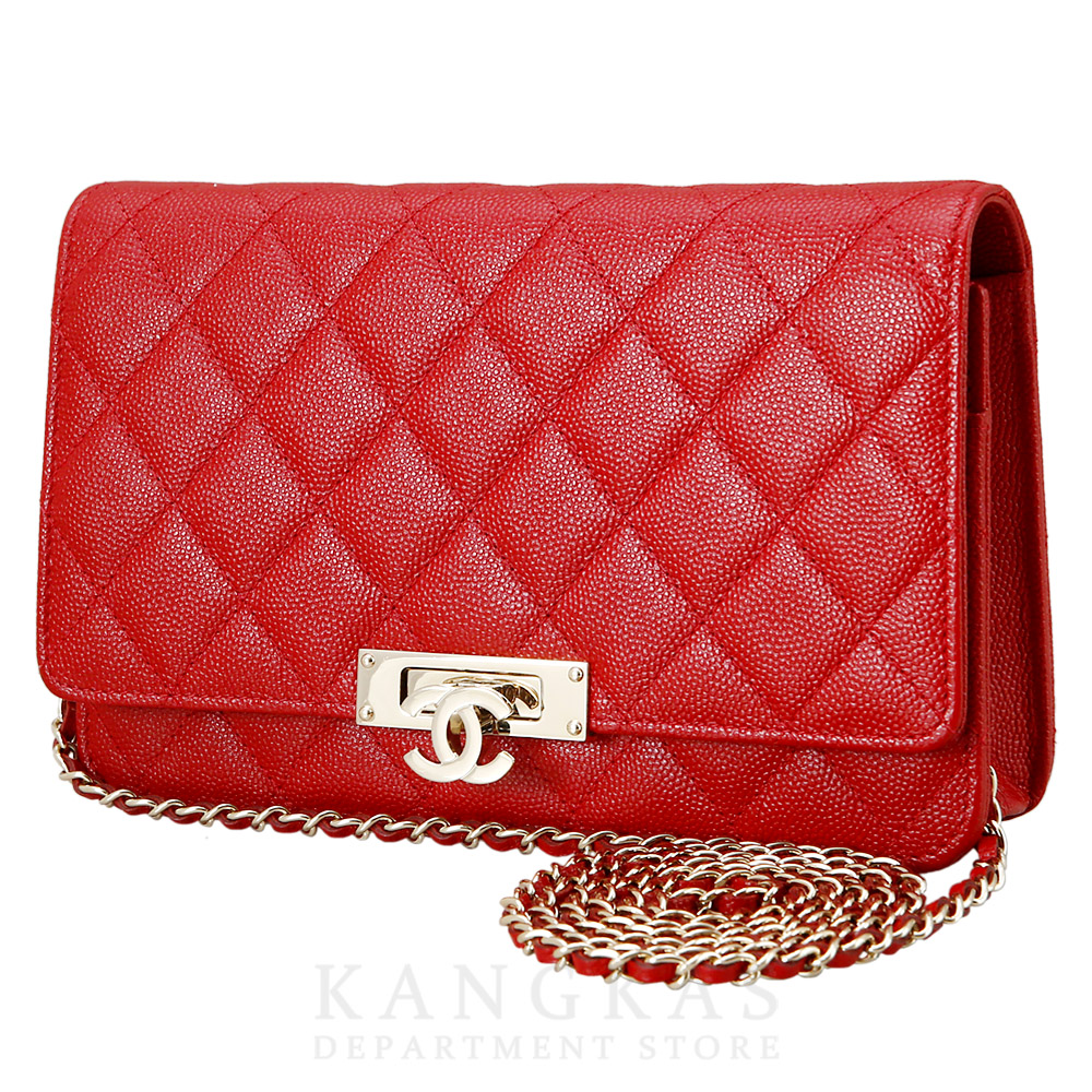 CHANEL(USED)샤넬 캐비어 플랩 WOC