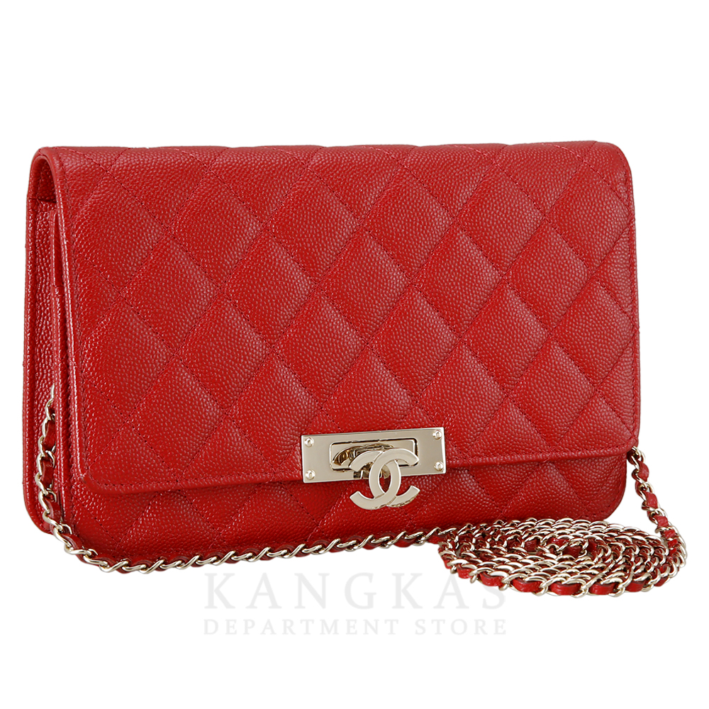 CHANEL(USED)샤넬 캐비어 플랩 WOC