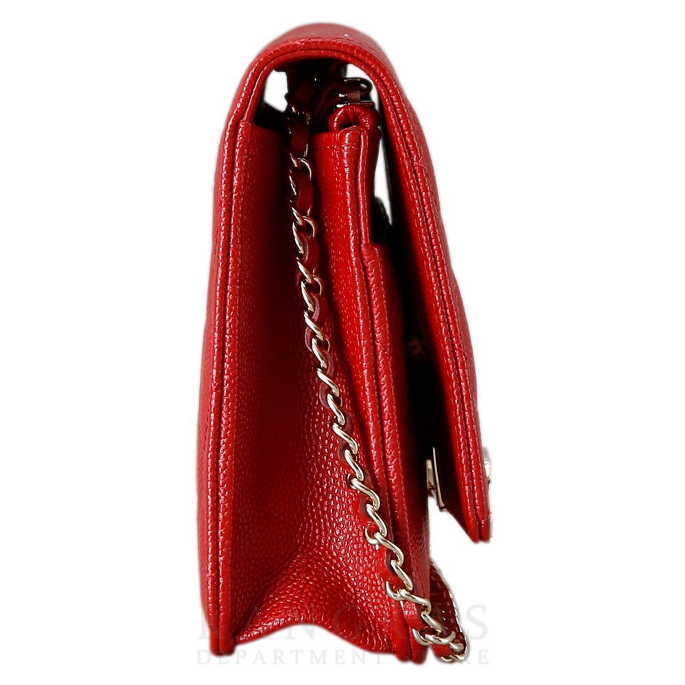 CHANEL(USED)샤넬 캐비어 플랩 WOC