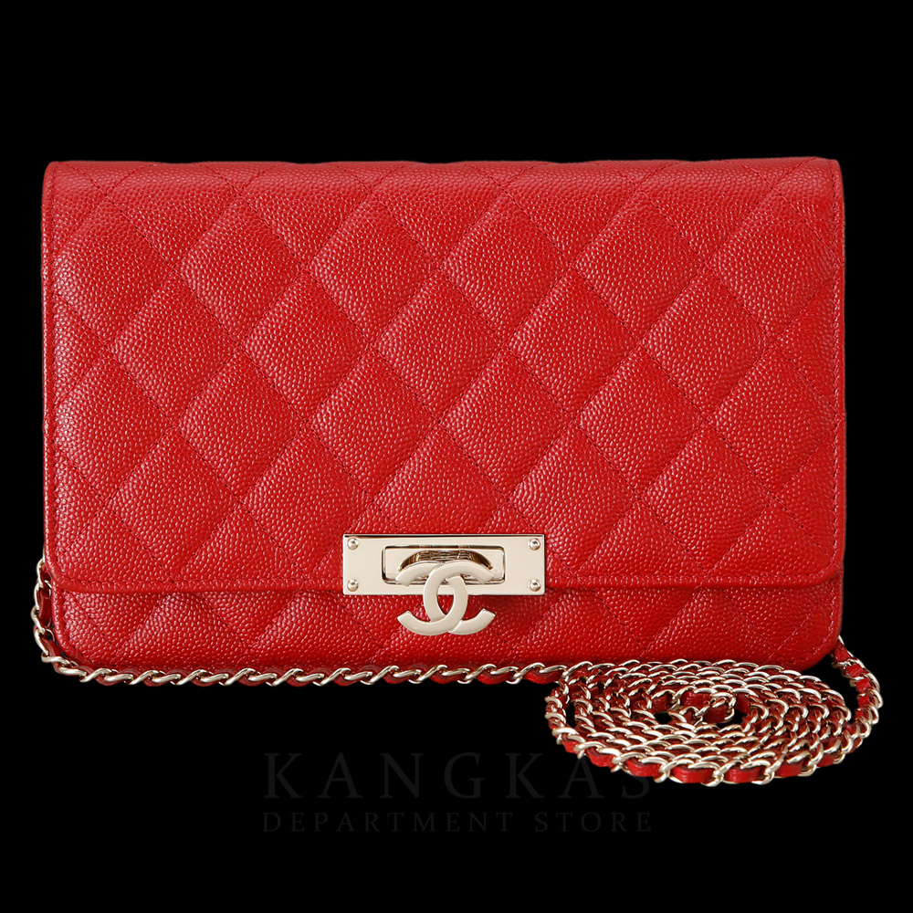 CHANEL(USED)샤넬 캐비어 플랩 WOC