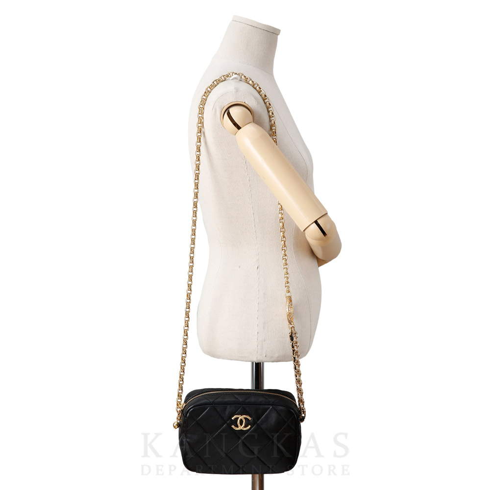 CHANEL(USED)샤넬 시즌 CC 코인 체인 카메라백