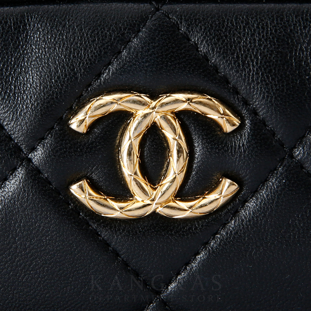 CHANEL(USED)샤넬 시즌 CC 코인 체인 카메라백