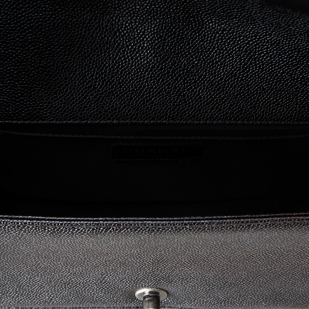 CHANEL(USED)샤넬 캐비어 보이샤넬 미듐