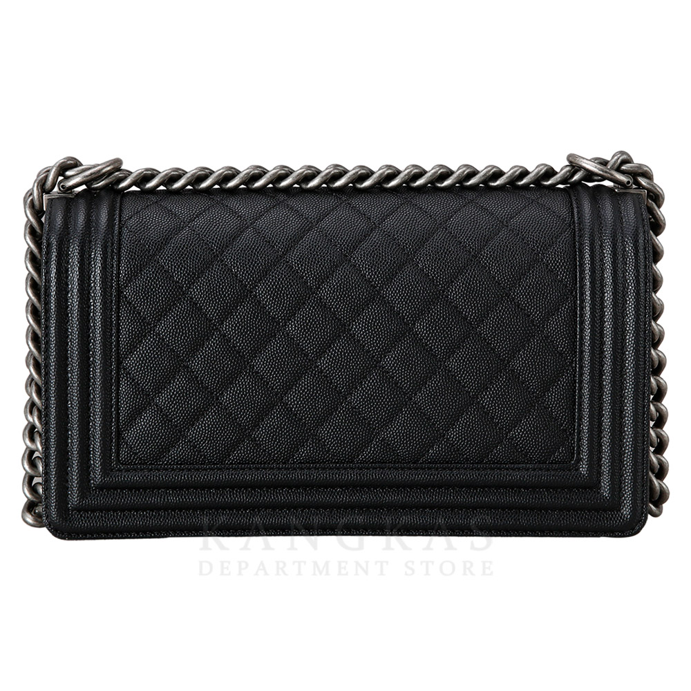 CHANEL(USED)샤넬 캐비어 보이샤넬 미듐