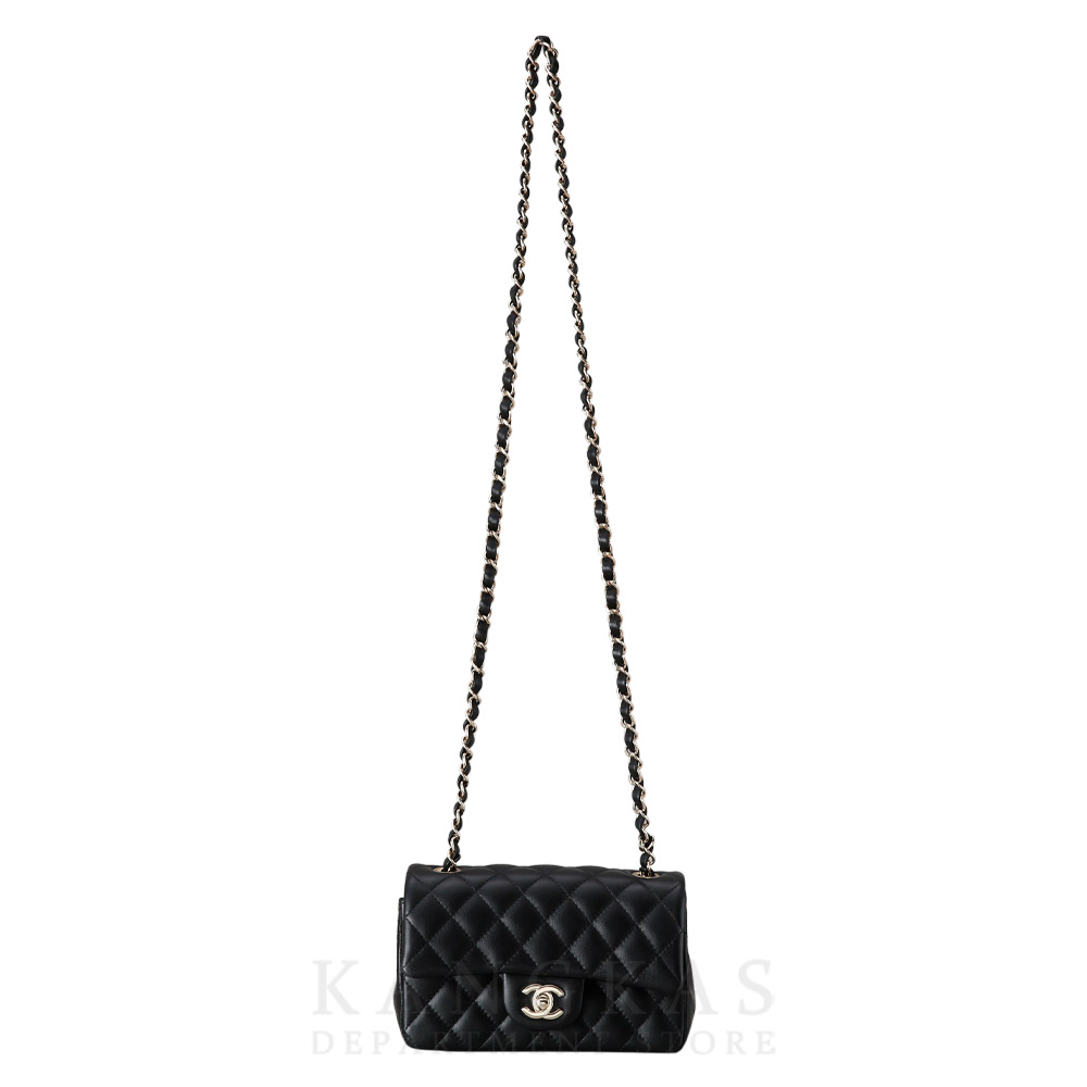 CHANEL(USED)샤넬 램스킨 클래식 뉴미니