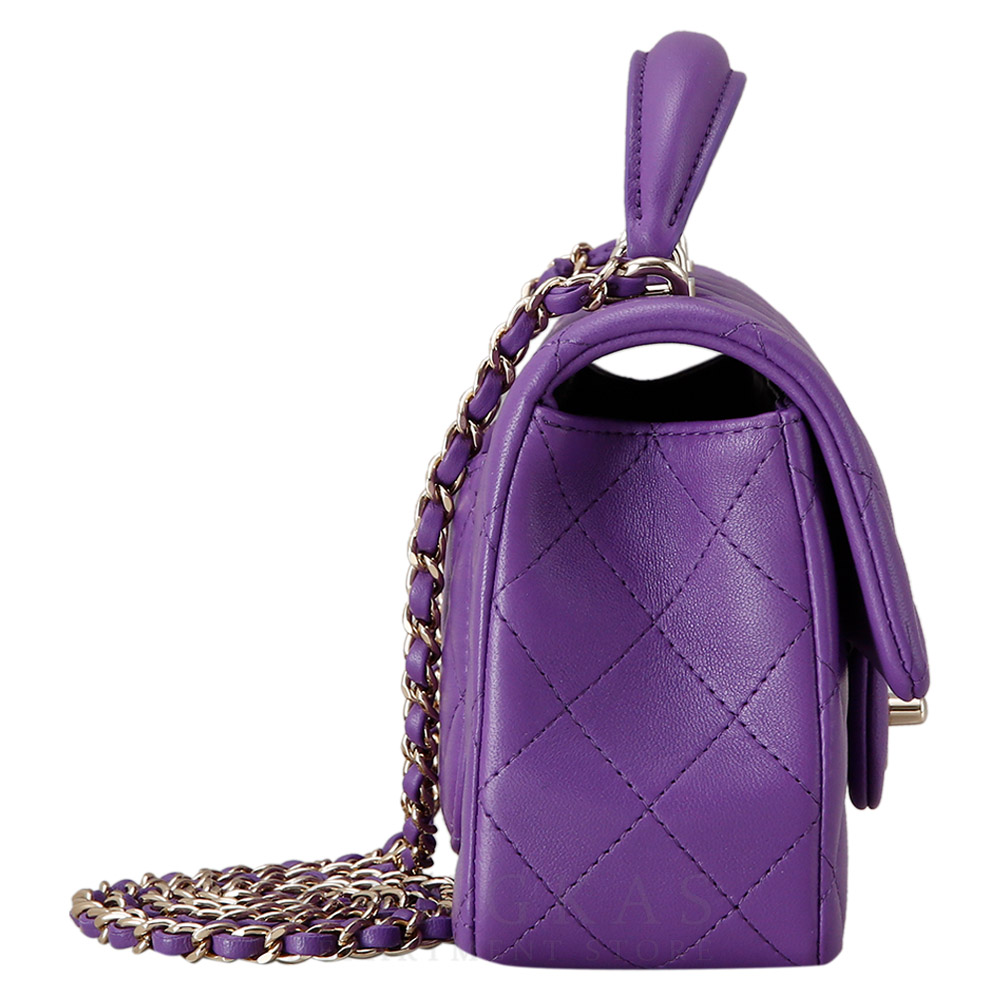 CHANEL(USED)샤넬 클래식 뉴미니 탑 핸들백