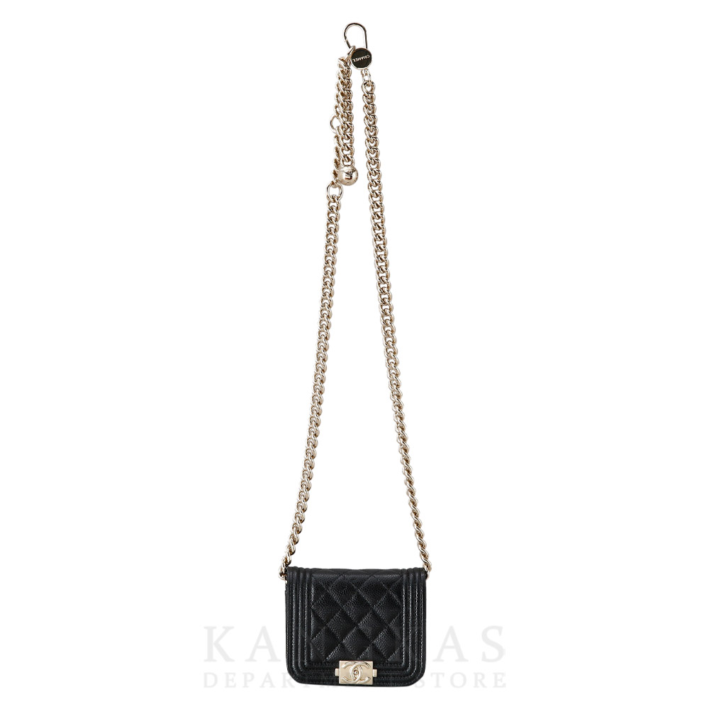 CHANEL(USED)샤넬 AP2302 캐비어 보이샤넬 미니백