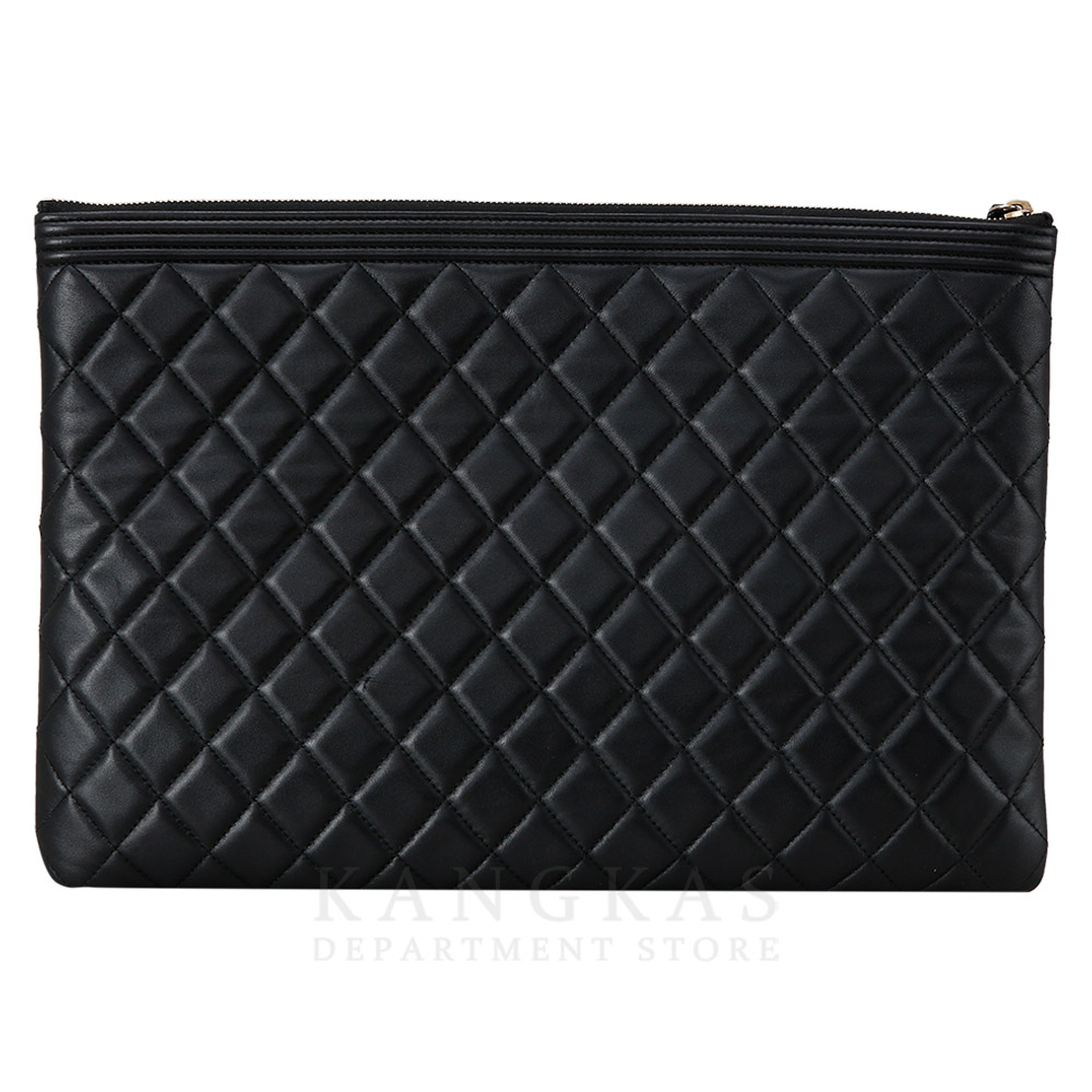 CHANEL(USED)샤넬 보이 클러치 라지