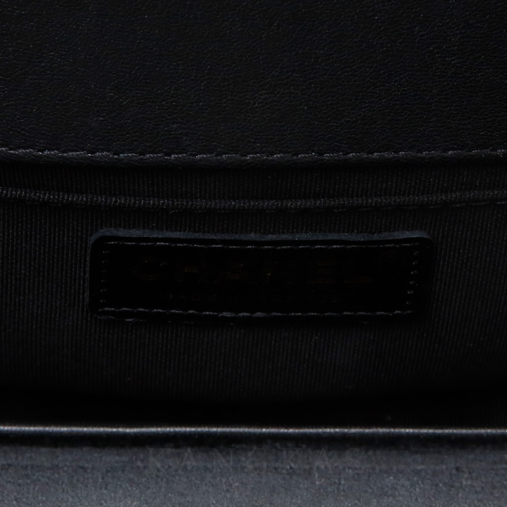 CHANEL(USED)샤넬 시즌 벨벳 보이샤넬 스몰