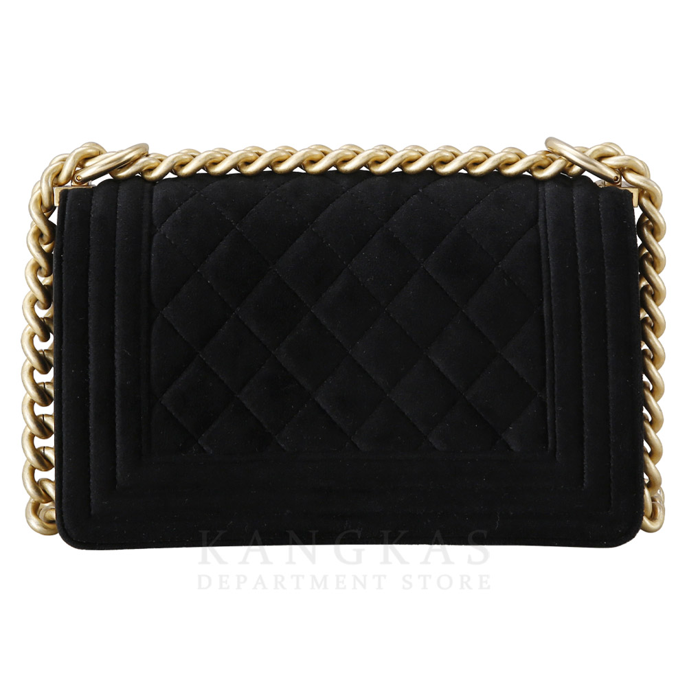 CHANEL(USED)샤넬 시즌 벨벳 보이샤넬 스몰