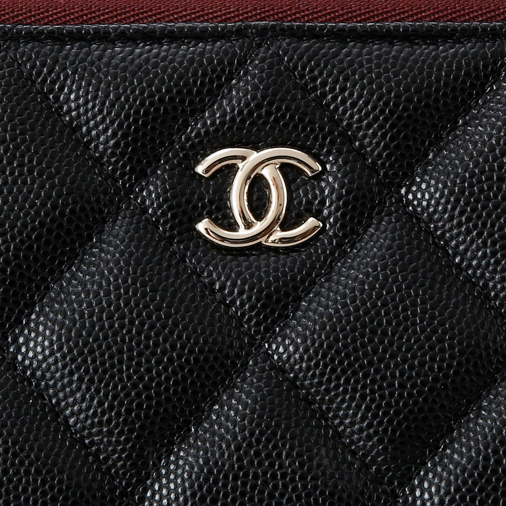 CHANEL(USED)샤넬 캐비어 클래식 클러치 뉴미듐