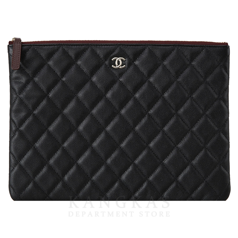 CHANEL(USED)샤넬 캐비어 클래식 클러치 뉴미듐