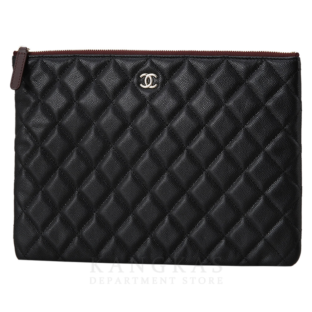 CHANEL(USED)샤넬 캐비어 클래식 클러치 뉴미듐