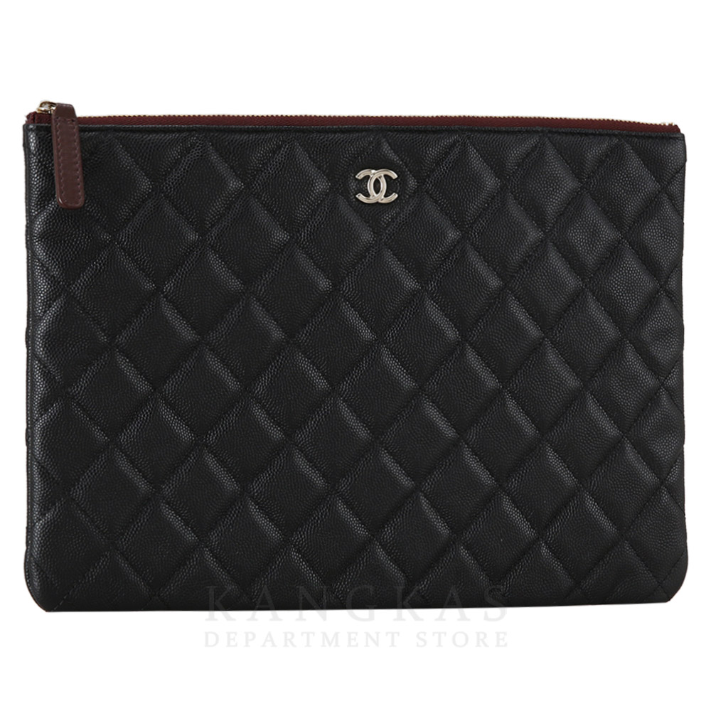 CHANEL(USED)샤넬 캐비어 클래식 클러치 뉴미듐
