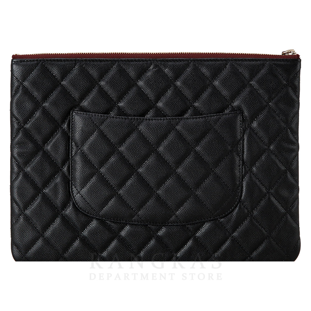CHANEL(USED)샤넬 캐비어 클래식 클러치 뉴미듐