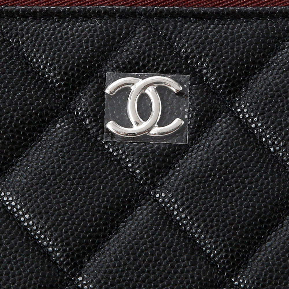 CHANEL(USED)샤넬 캐비어 클래식 클러치 라지