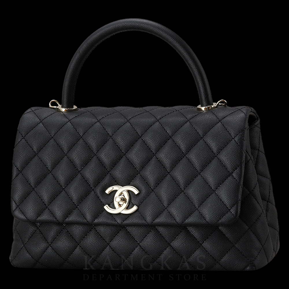 CHANEL(USED)샤넬 캐비어 코코핸들 미듐