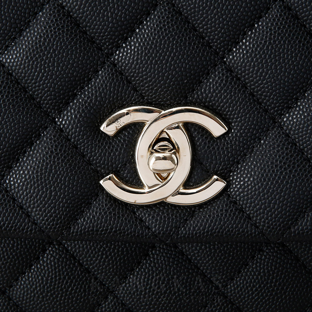CHANEL(USED)샤넬 캐비어 코코핸들 미듐