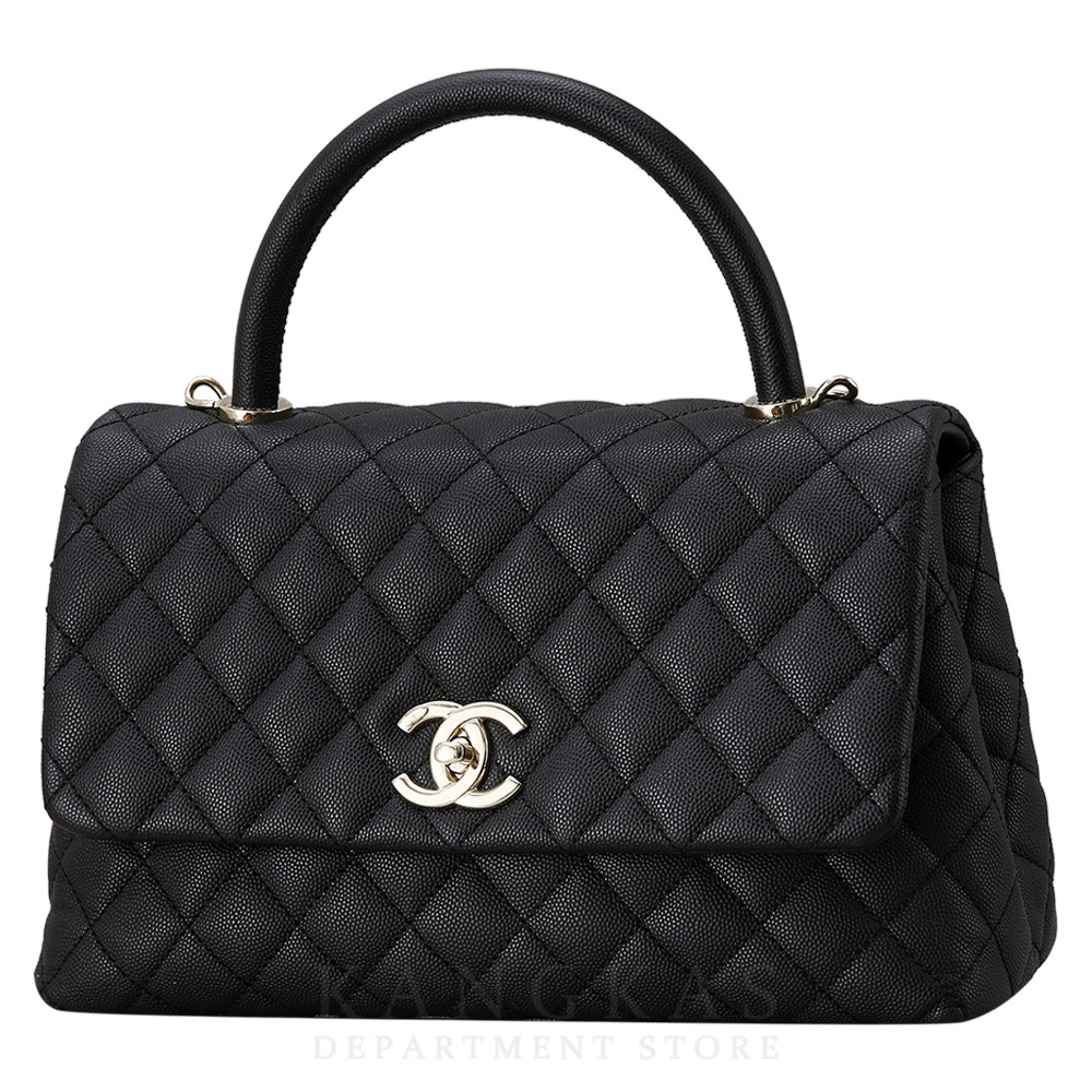 CHANEL(USED)샤넬 캐비어 코코핸들 미듐