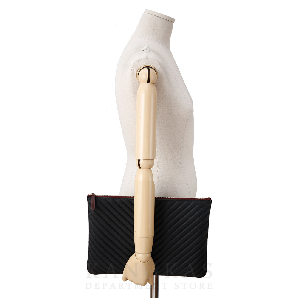 CHANEL(USED)샤넬 쉐브론 클래식 클러치 라지