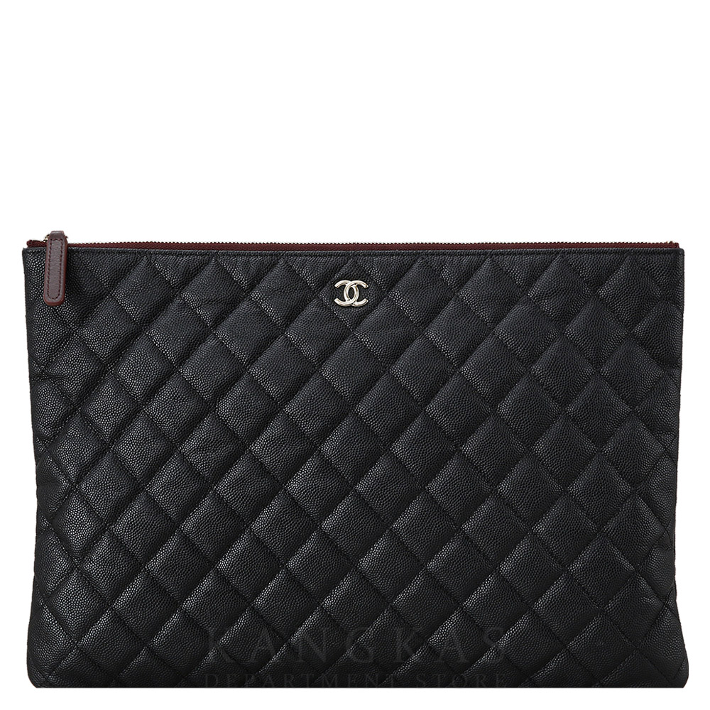 CHANEL(USED)샤넬 캐비어 클래식 클러치 라지
