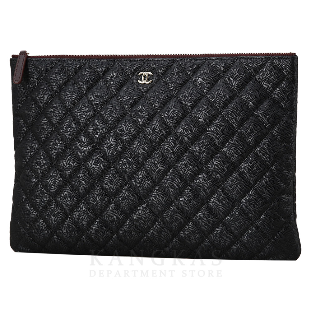 CHANEL(USED)샤넬 캐비어 클래식 클러치 라지