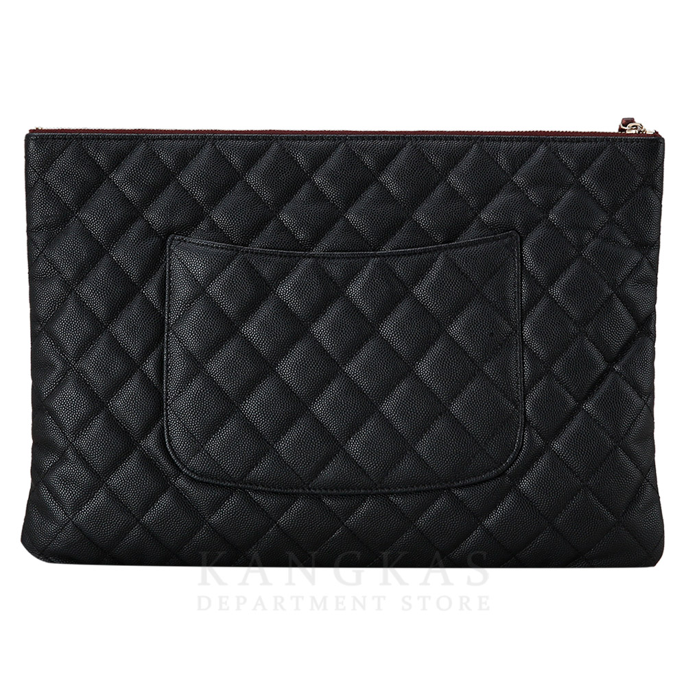 CHANEL(USED)샤넬 캐비어 클래식 클러치 라지