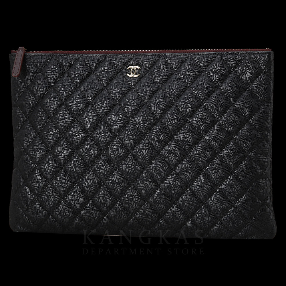 CHANEL(USED)샤넬 캐비어 클래식 클러치 라지