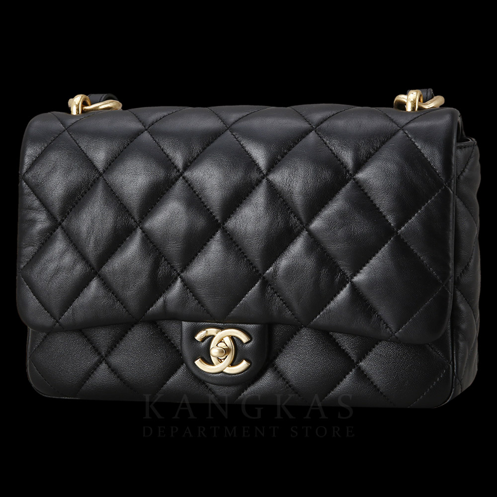 CHANEL(USED)샤넬 시즌 레더 체인 플랩백