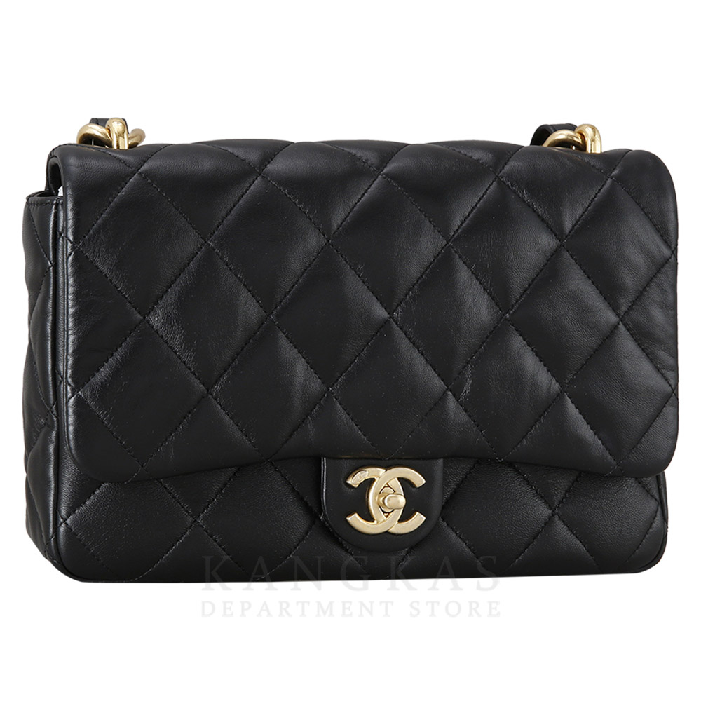 CHANEL(USED)샤넬 시즌 레더 체인 플랩백
