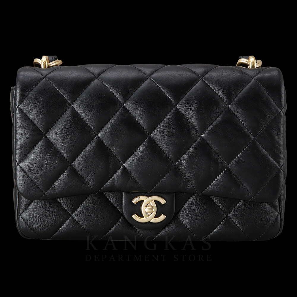 CHANEL(USED)샤넬 시즌 레더 체인 플랩백