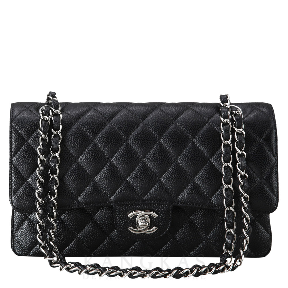 CHANEL(USED)샤넬 캐비어 클래식 미듐 플랩백
