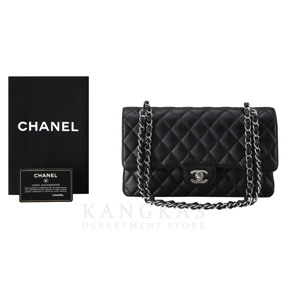 CHANEL(USED)샤넬 캐비어 클래식 미듐 플랩백