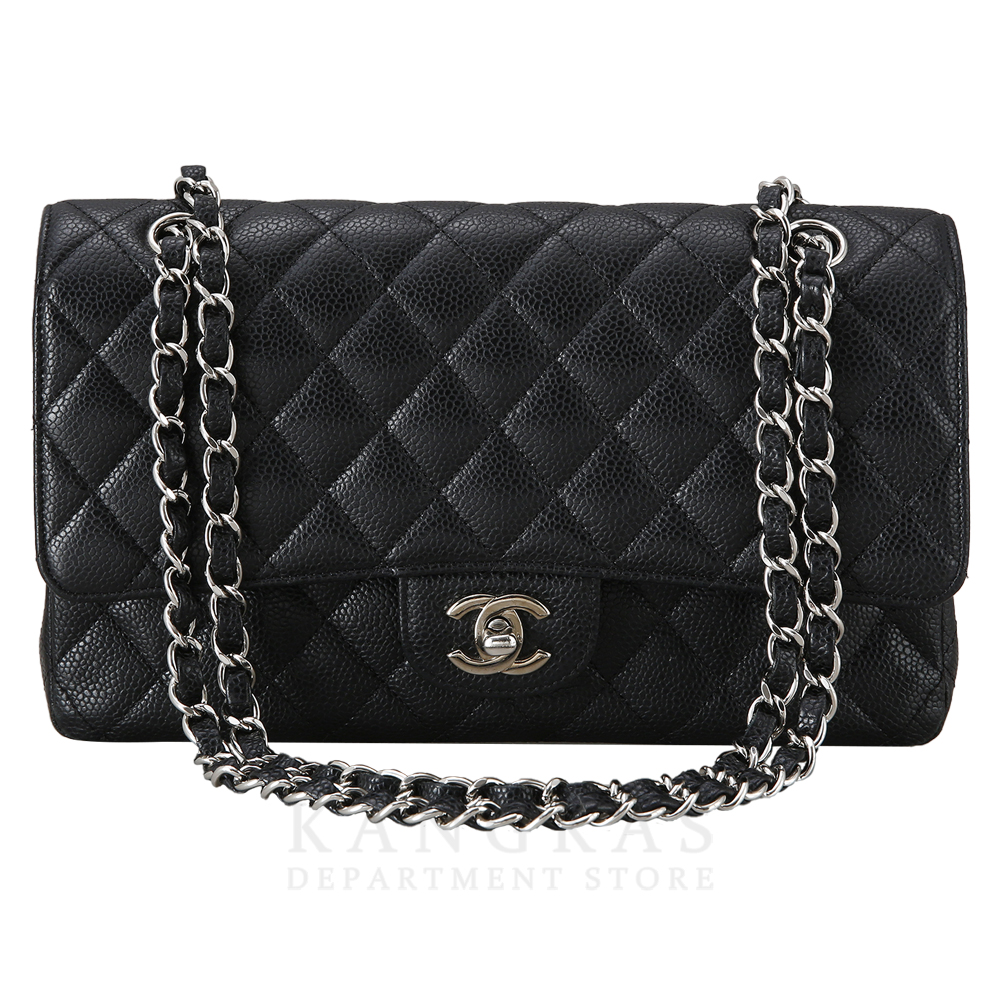 CHANEL(USED)샤넬 캐비어 클래식 미듐 플랩백