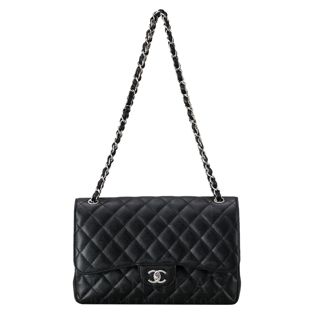 CHANEL(USED)샤넬 캐비어 클래식 라지 플랩백