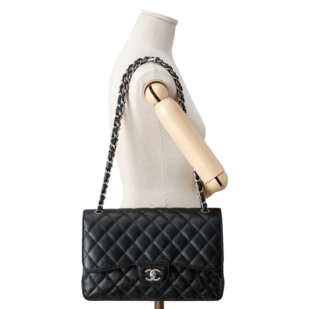 CHANEL(USED)샤넬 캐비어 클래식 라지 플랩백