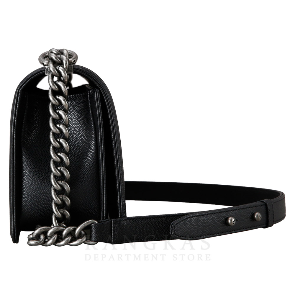 CHANEL(USED)샤넬 캐비어 보이샤넬 미듐