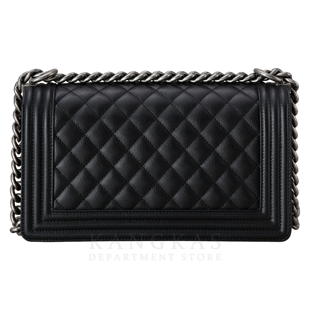 CHANEL(USED)샤넬 캐비어 보이샤넬 미듐
