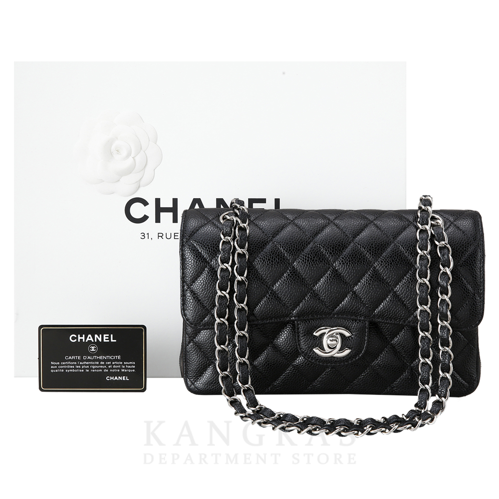 CHANEL(USED)샤넬 캐비어 클래식 스몰 플랩백