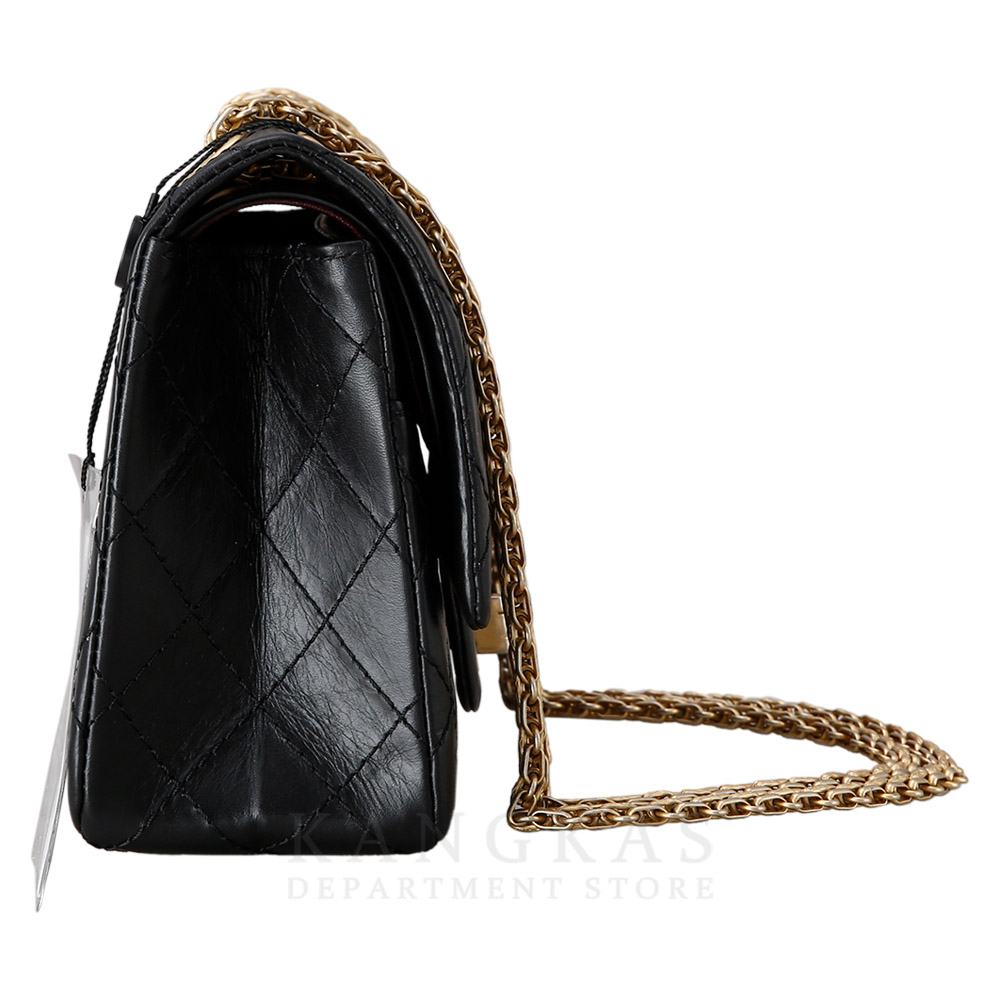 CHANEL(USED)샤넬 2.55 빈티지 클래식 미듐24 금장