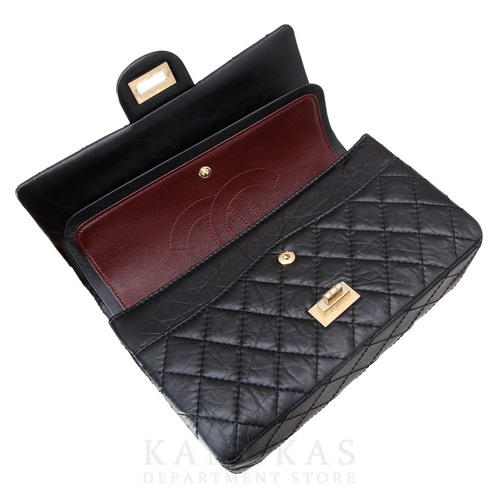 CHANEL(USED)샤넬 2.55 빈티지 클래식 미듐24 금장