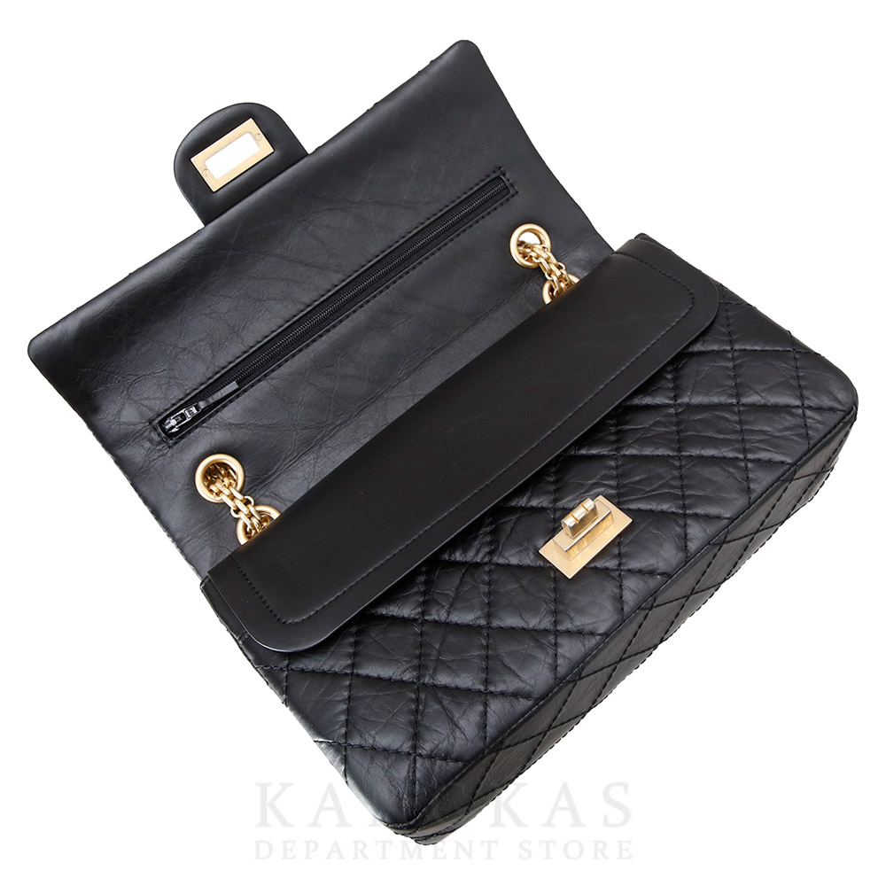 CHANEL(USED)샤넬 2.55 빈티지 클래식 미듐24 금장