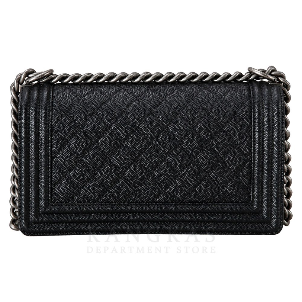 CHANEL(USED)샤넬 캐비어 보이샤넬 미듐