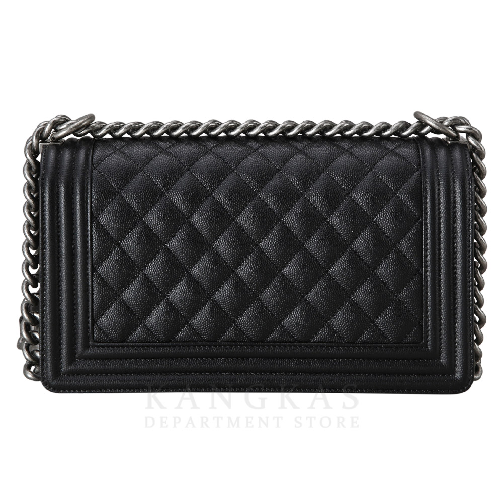 CHANEL(USED)샤넬 캐비어 보이샤넬 미듐