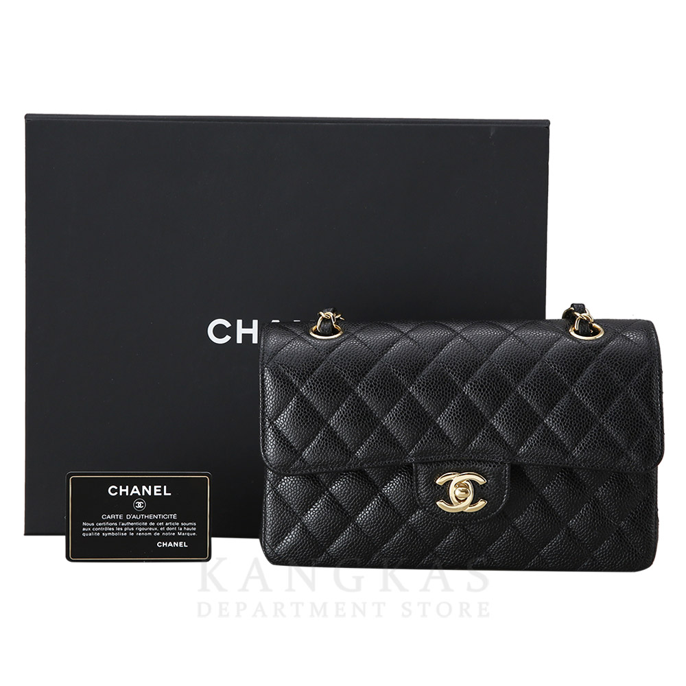 CHANEL(USED)샤넬 캐비어 클래식 스몰 플랩백